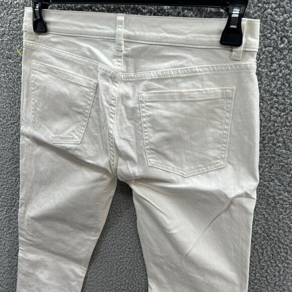 Southern Tide Women White Stretch Skinny Jean Resort Tapered size 29 - Picture 13 of 16
